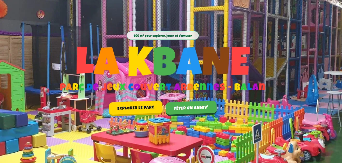 Page d'accueil du site de La KBane